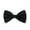 Black, variant on Premium Classic Solid Color Adjustable Tuxedo Neck Bowtie Bow Tie