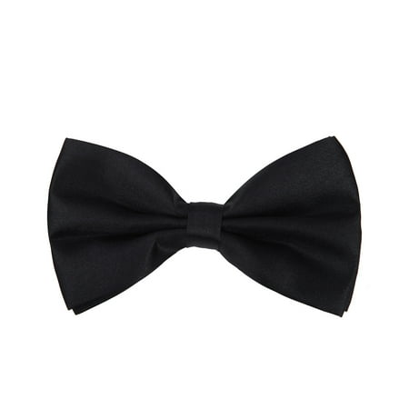 Premium Classic Solid Color Adjustable Tuxedo Neck Bowtie Bow (Best Bow Tie For Tuxedo)