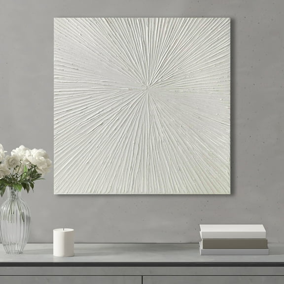 MAYEERTY Textural Sense Hand-Painted Dimensional Resin Wall Art