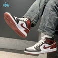 thumbnail image 1 of Ni - ke Ni - ke Air Jordan 1 Mid SE AJ1 Dark Pony Casual Men Shoes Sneakers HF3216-102, 1 of 5