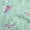 Dusty Teal Green, variant on oneOone Cotton Cambric Light Blue Fabric Asian Japanese Floral Geometric With Flowers Diy Clothing Quilting Fabric Print Fabric By Yard 42 Inch Wide