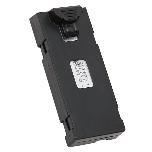 Batería De Litio De Drones De Quadcopter, Batería De Respaldo De Drones De Drones Recargable Caso De Plástico De 3.7V De 3.7V 1800mAh Para E525