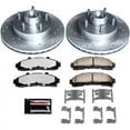 thumbnail image 3 of PowerStop Front Z36 Truck & Tow Carbon-Fiber Ceramic Brake Pad and Drilled and Slotted Rotor Kit Fits: FORD MAZDA Select Models K5083-36, 3 of 9