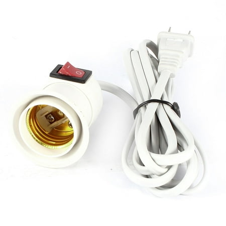 10ft E27 Bulb Type 2 Flat Pin Plug Lamp Holder AC 220V ... 10ft E27 Bulb Type 2 Flat Pin Plug Lamp Holder AC 220V ...