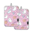 thumbnail image 7 of Yayeee Pot Holders Kitchen Heat Resistant with Pocket 7"x9.8" Cotton Oven Cooking Hot Pads, Purple Halloween, 7 of 7