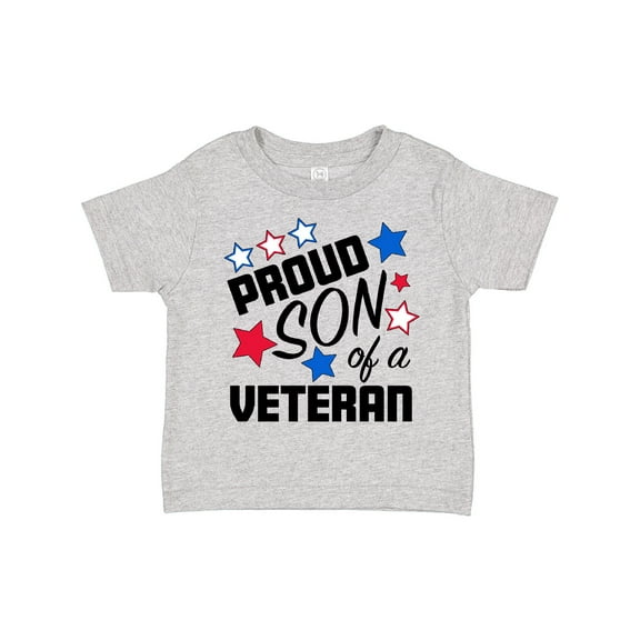 Inktastic Proud Son of a Veteran Veterans Day Boys Toddler T-Shirt