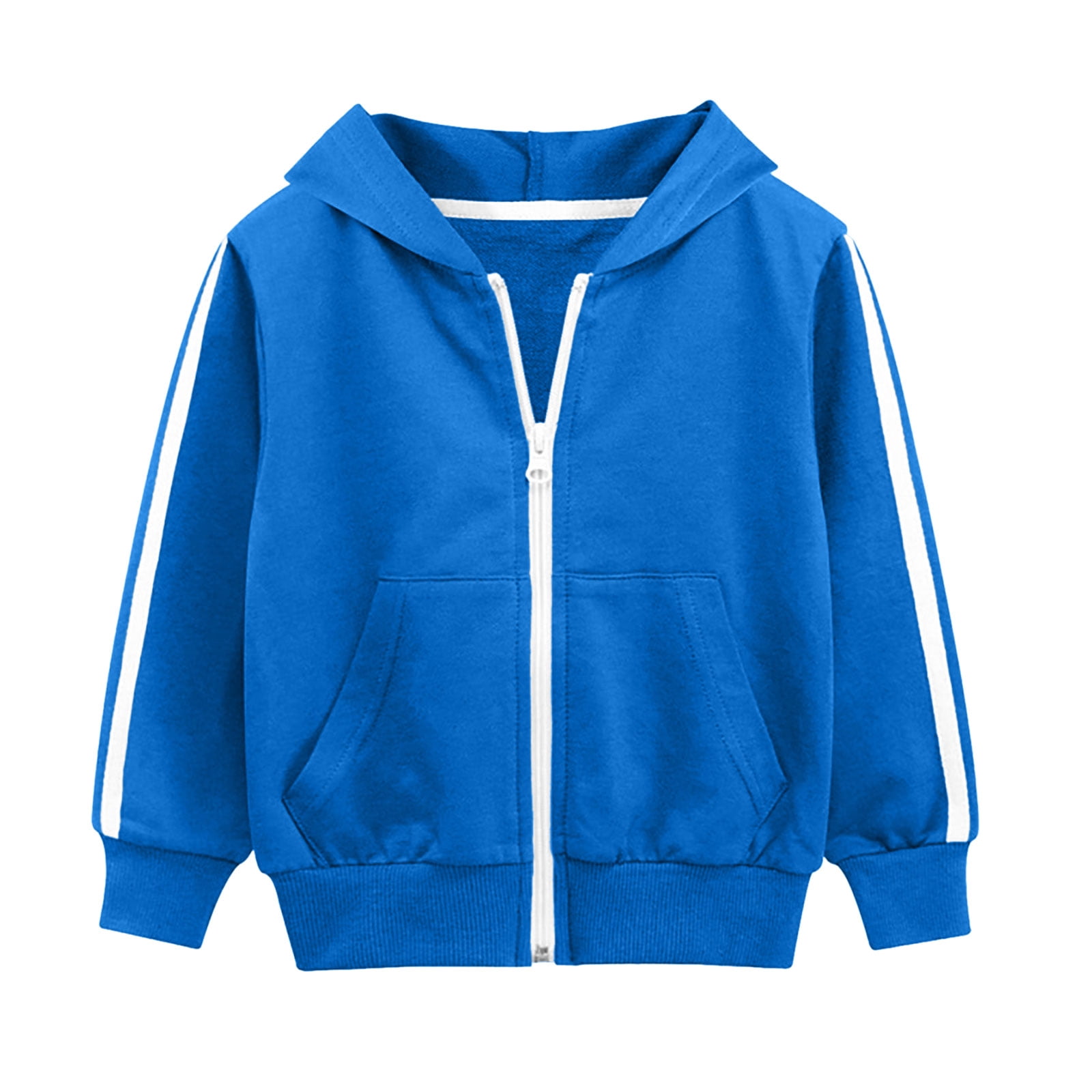 Kakishop Baby Toddler Boys Girls Zip Up Hoodie Sweatshirt Unisex