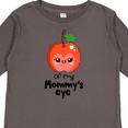 thumbnail image 4 of Inktastic Apple of My Mommy's Eye Cute Red Apple Boys or Girls Long Sleeve Toddler T-Shirt, 4 of 5