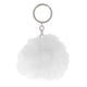 thumbnail image 1 of de Piel de Artificial, Anillode Llave Colgante para Mujer Chica Accesorios de Teléfono Coche Bolsos Blanco Salvador Llavero bola de piel, 1 of 6