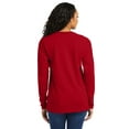 thumbnail image 3 of Hanes Men's Long Sleeve T-Shirt Tee Perfect-T Lightweight Soft Crewneck S-3XL, 3 of 8
