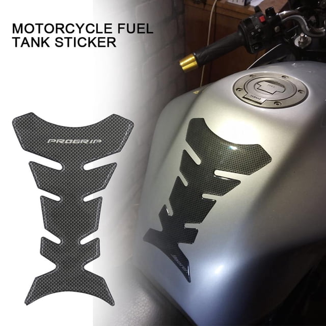 Almohadilla universal para depósito de motocicleta, pegatina de espina de pescado, calcomanías decorativas para motocicleta Tmvgtek Accesorios para autos y motos