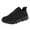 Black, variant on Leey-World Women'S Shoes Platform Sneakers for Women Women's Scrunch Back Slip-On Sneaker, Wide Width Available Orthopedic Shoes for Women(White,6)