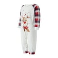 thumbnail image 4 of DuAnyozu Matching Family Christmas Pajamas Holiday Sleepwear Set Long Sleeve Pullover and Printed Pants S-XXL, 4 of 10