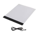 thumbnail image 1 of Caja de luz LED para trazar, transmisión de luz eficiente, luz blanca suave, carga USB, almohadilla de trazado ultradelgada A4 para estarcir, 1 of 15