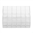 thumbnail image 3 of Dekaim Lipstick Holder, Transparent 24 Grids Lipstick Holder Organizer Display Stand Nail Polish Makeup Storage Box, 3 of 8