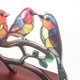 thumbnail image 2 of Acrílico pájaros en rama estatua arte artesanía rama de árbol pájaros esculturas decoración del hogar, 2 of 8