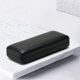 thumbnail image 2 of Estuche rígido para gafas de cuero PU, estuche portátil brillante para anteojos para hombres, mujeres, niñas, viajes, estudio, trabajo, 2 of 5