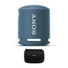Sony XB13 EXTRA BASS Portable IP67 Wireless Speaker (Blue) & Knox Hard Case