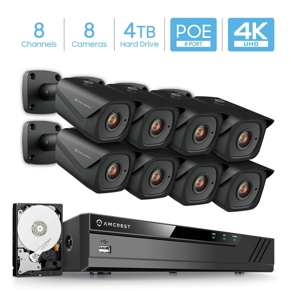 poe security camera system 4k