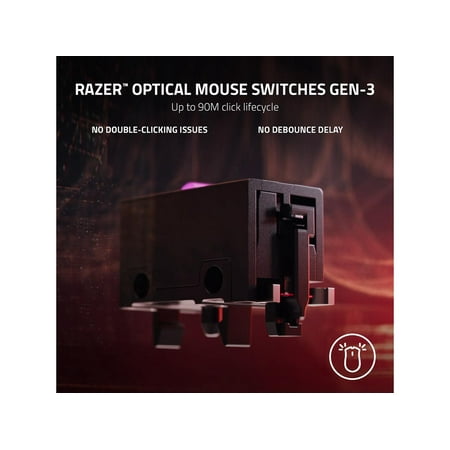 Razer - Viper V2 Pro Lightweight Wireless Optical Gaming Mouse with 80 Hour Battery Life - Black