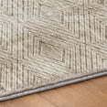 thumbnail image 5 of Addison Rugs Dream Shag Premium Machine Washable Transitional Cultural, Diamond Taupe Rectangle Rug, 9' x 12', 5 of 8