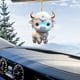 thumbnail image 5 of Head Natal Buddha Acrylic Flat Christmas Pendant Car Rearview Mirror Pendant Saint, 5 of 5