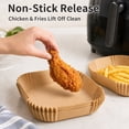 thumbnail image 4 of 100Pcs 7.8" Square Air Fryer Liners, Food-Grade Non-Stick Heat Resistant Baking Paper, 4 of 8