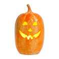 thumbnail image 2 of Light Up Pumpkin Resin Jack O' Lantern with Flameless Candle, Fall Decor, Halloween Decorations, Outdoor Indoor Autumn Decoration for Table Centerpieces Porch Room Front Door Mantel, 2 of 11