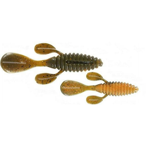 Gambler Ugly Otter 4 inch Soft Plastic Creature 7 pack (Hurricane Craw)