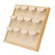thumbnail image 1 of Soporte para Exhibición de , Organizador , Soporte Organizador de Madera para Exhibición de Artesanías, Vitrina de Tocador, Ventana de T Blanco Yinane Titular de la exhibición de la joyería, 1 of 8