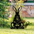 thumbnail image 4 of TIELUTT Easter Garden Decorations Easter Egg Rabbit Ground Insert Decoration Memorial Stake with Picture Banners and Signs Customize with Picture Vegetables Large Garden Flag Holder Garden Dome, 4 of 7