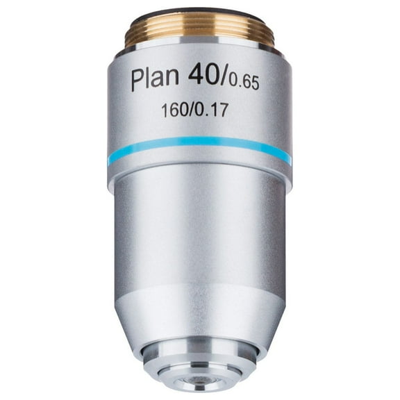 AmScope 40X Plan Achromatic Compound Microscope Objective Lens New