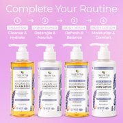 Tree to Tub Lavender Shea Butter Body Lotion for Dry Skin - Moisturizing Sensitive Skin Lotion for Women & Men, Vegan Body Moisturizer w/Organic Aloe Vera, Cocoa Butter, All Natural Colloidal Oatmeal