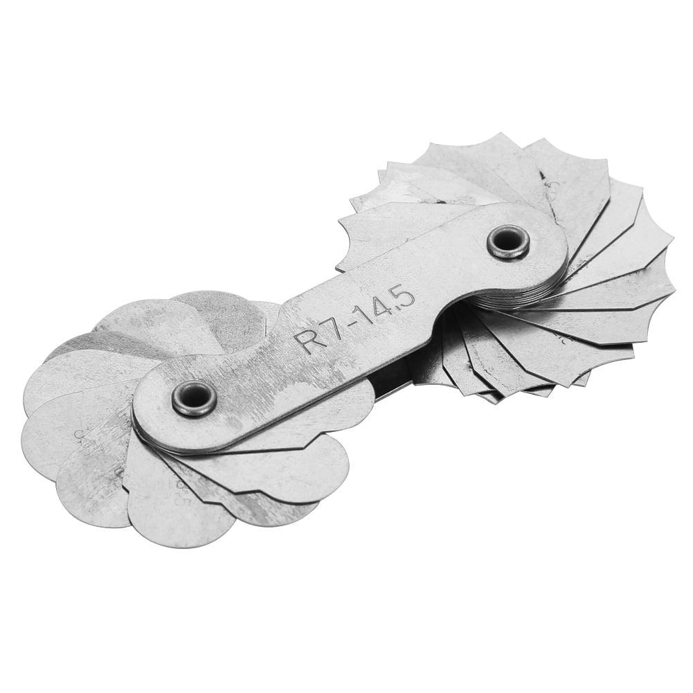 Radius Gauge Stainless Steel Radius Fillet Gauge External Internal