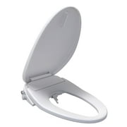 Gele WB002 Elongated Bidet Toilet Seat, Non-electric, Slow Close Seat & Lid, Dual Nozzle, Easy Installation & Clean, Adjustable Spray Pressure, fit most toilets, Kohler, Toto, American Standard, etc