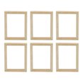 thumbnail image 1 of 6 Pcs Mini Maison Cadre Photo Décoratif Modèle Accessoires de Paysage Micro Vif, 1 of 7