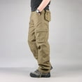 thumbnail image 3 of Ceisia Men's Trendy Lined Waterproof Gift Cargo Pants for Winter Hiking Skiing Outdoor Activities, 3 of 7