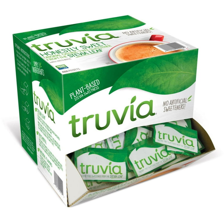 Truvia Calorie-Free Natural Sweetener, Stevia Leaf Packets, Keto