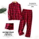 thumbnail image 2 of Conjunto de pijamas de franela de algodón para mujer, ropa de dormir de varios colores, de manga larga, pantalones largos, de talla S-3xl, 2 of 4