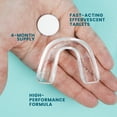 thumbnail image 3 of M3 Retainer Cleaner Overnight + Whitening, Mint Flavor 120 ct | Remove Stains, Discoloration, and Plaque | 4 Month Supply | Denture Cleanser with Whitening Boost, 3 of 12