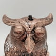 thumbnail image 4 of Sardfxul Hanging Bird Feeder Owl Shape Metal Mesh Wild Bird Seed Tray for Outdoors, 4 of 6