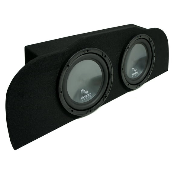 03-15 Fits Infiniti G35 Coupe Harmony R104 Subwoofer Dual 10" Sub Box Enclosure