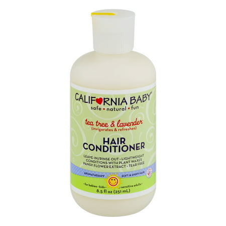 California Baby Hair Conditioner Tea Tree & Lavender, 8.5 FL (Best Place To Sell Hair)