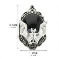 thumbnail image 2 of Black Bat Halloween Ring, 2 of 4