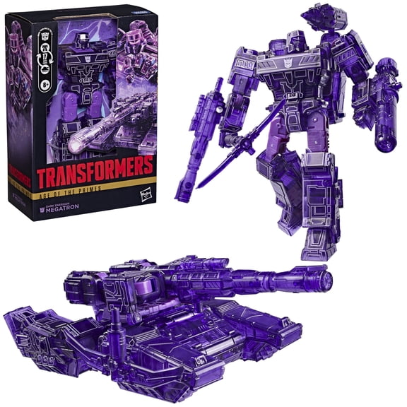 Transformers Toys Age of the Primes Dark Energon Megatron 6.75-inch Action Figure, Ages 8 and up