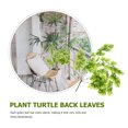 thumbnail image 3 of BEADCEST 2Ud Planta Colgante Artificial Monstera De Rattan Verde Para De Pared Y, 3 of 6