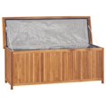 thumbnail image 3 of vidaXL Garden Storage Box 150x50x58 cm Solid Teak Wood, 3 of 3