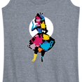 thumbnail image 3 of Alice In Wonderland - Teacup Silhouette - Women's Racerback Tank Top, 3 of 5