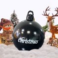 thumbnail image 3 of HBBKVI Christmas Decoration Ball 60cm Outdoor Christmas Inflatable Decorated Ball Pvc Inflatable Christmas Ball Christmas Tree Decorations, 3 of 9