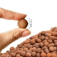 thumbnail image 5 of Opvise Premium Natural Clay Pebbles for Hydroponics, Orchids & Soil Aeration - Lightweight pH-Neutral LECA Balls (12-14mm, 3.3lbs) | Enhanced Moisture Retention, Drainage & Root Health Brown, 5 of 7